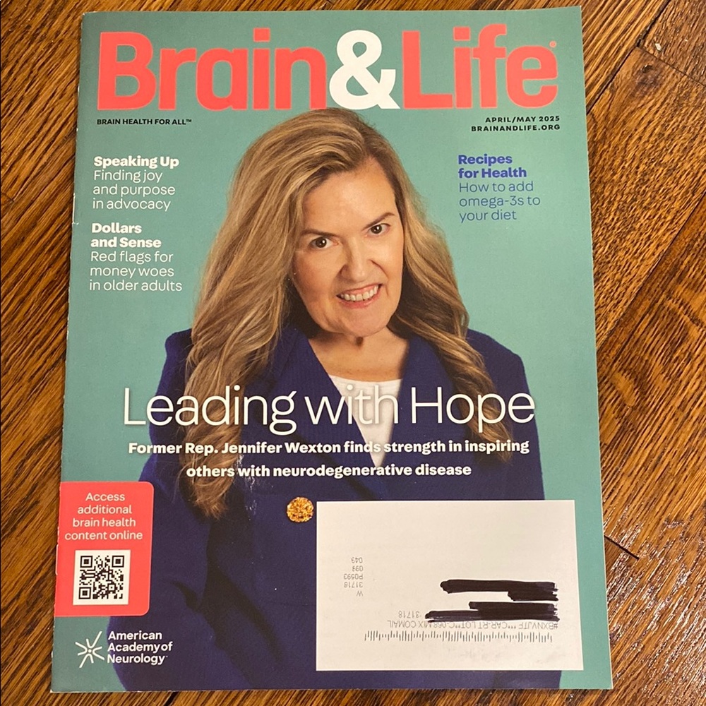 Brain & Life magazine - April/May 2025 - Recipes for Health - NEVER READ!!